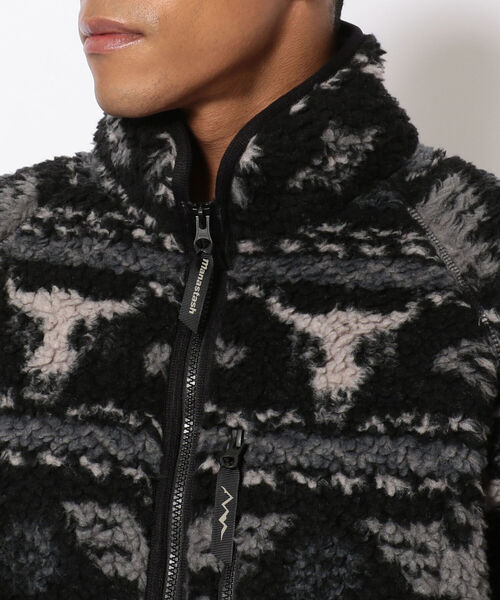 MANASTASH（マナスタッシュ）の「MANASTASH/マナスタッシュ　MT BUFFALO JACKET マウンテンバッファロージャケット（ブルゾン・メンズ・キャメル/ブラック・MEDIUM/LARGE/X-LARGE）」の6枚目の写真