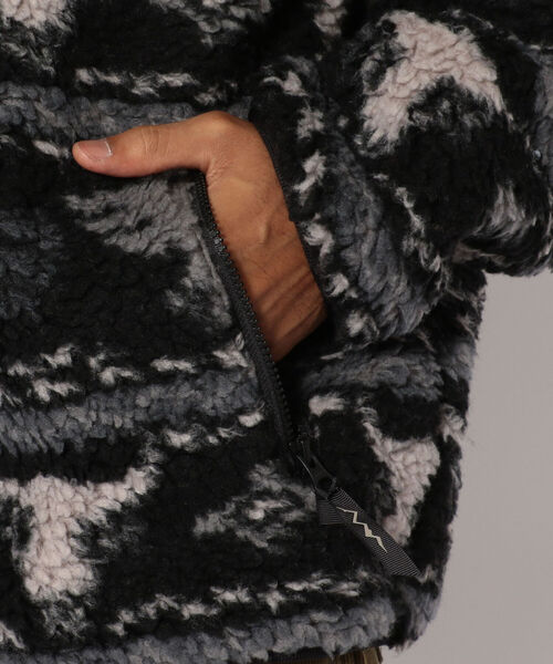 MANASTASH（マナスタッシュ）の「MANASTASH/マナスタッシュ　MT BUFFALO JACKET マウンテンバッファロージャケット（ブルゾン・メンズ・キャメル/ブラック・MEDIUM/LARGE/X-LARGE）」の10枚目の写真
