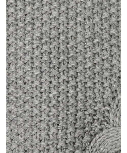 AMERICAN HOLIC(アメリカンホリック)の「斜めケーブルポコポコMixニットプルオーバー(ニット/セーター・レディース・レッド/アイボリー/ダークネイビー/ライトグレー系2・M/L)」の10枚目の写真