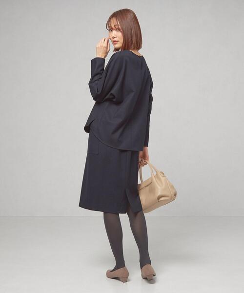 THE STATION STORE(ザ ステーション ストア)の「<closet story>ブラウス+スカート セットアップ/ワンピース -ウォッシャブル-(ワンピース・レディース・ネイビー/ライトピンク・FREE)」の14枚目の写真