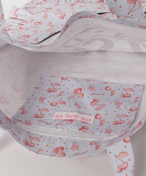 Little sunny bite(リトルサニーバイト)の「■Little Sunny Bite■LSB Logo frill tote bag(ショルダーバッグ・レディース・マルチ/レオパード・FREE)」の16枚目の写真