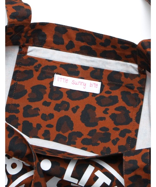 Little sunny bite(リトルサニーバイト)の「■Little Sunny Bite■LSB Logo frill tote bag(ショルダーバッグ・レディース・マルチ/レオパード・FREE)」の18枚目の写真