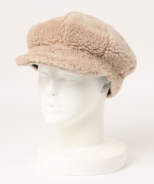 GREEN BOWL（グリーンボウル）の「ﾎﾞｱｷｬｽｹｯﾄ(en)（キャップ・レディース・グレー/ベージュ/ブラウン・FREE）」の3枚目の写真