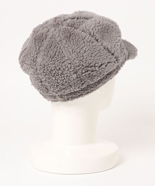 GREEN BOWL（グリーンボウル）の「ﾎﾞｱｷｬｽｹｯﾄ(en)（キャップ・レディース・グレー/ベージュ/ブラウン・FREE）」の4枚目の写真