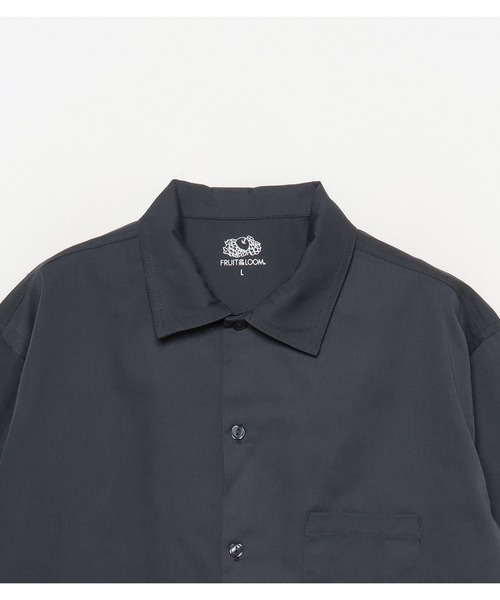 uniform experiment シャツ ハーフパンツセットアップL FRUIT OF THE LOOM】開襟シャツセットアップ/半袖シャツ＆ハーフ