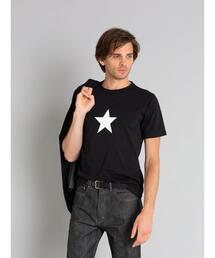 メンズ アイコニック プリント コットン 半袖 Tシャツ "Etoile"