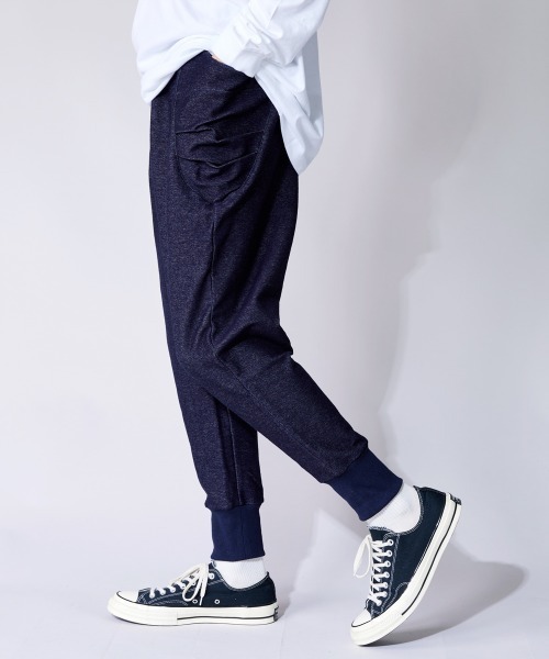 セール】rehacer : Flower Easy Sarouel Pants / フラワー イージー