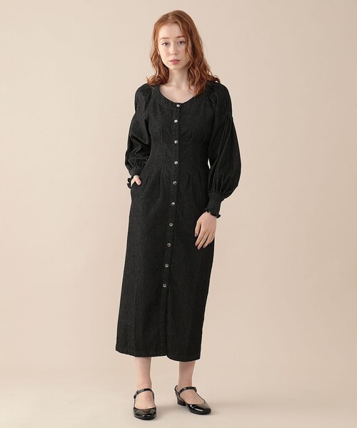 DEICY(デイシー)の「デニムレースアップタイトワンピース(ワンピース)」 WEAR