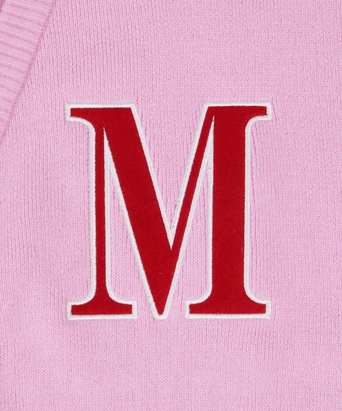 WC(ダブル シー)の「イニシャルロゴカーデ(カーディガン/ボレロ・レディース・ホワイト/ブラック/グリーン/ピンク・FREE)」の5枚目の写真