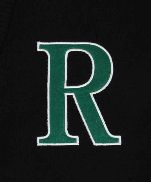 WC(ダブル シー)の「イニシャルロゴカーデ(カーディガン/ボレロ・レディース・ホワイト/ブラック/グリーン/ピンク・FREE)」の9枚目の写真