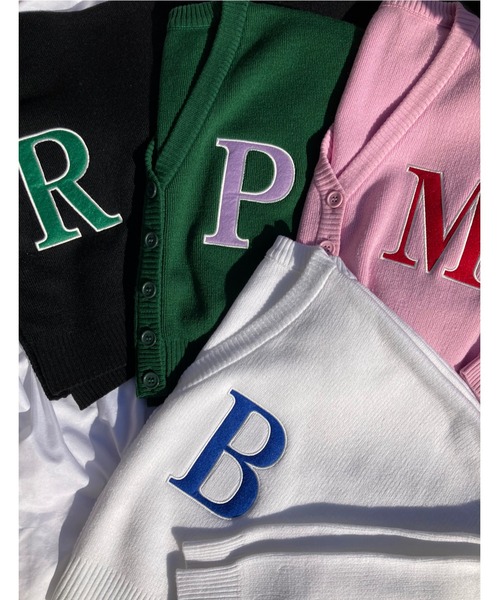 WC(ダブル シー)の「イニシャルロゴカーデ(カーディガン/ボレロ・レディース・ホワイト/ブラック/グリーン/ピンク・FREE)」の18枚目の写真