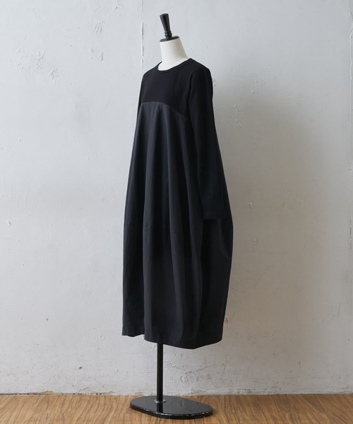 BEARDSLEY（ビアズリー）の「丸い部分の分量感が緻密に計算された1枚　マルワンピース（ワンピース・レディース・ブラック・FREE）」の7枚目の写真