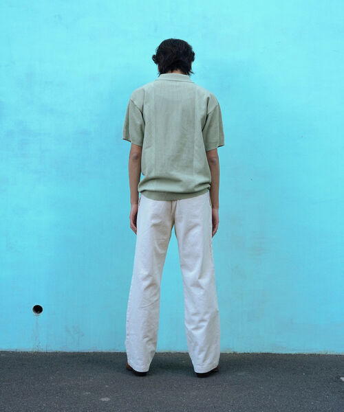 VAPORIZE（ヴェイパライズ）の「VAPORIZE / Mesh Polo Shirt（ポロシャツ・メンズ・ブラック/ミント/オフホワイト・LARGE/SMALL/MEDIUM）」の7枚目の写真