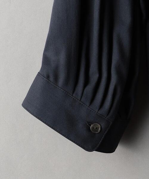 BEAUTY&amp;YOUTH UNITED ARROWS - ビューティーアンドユース　カラーフリルシャツ　ブラウス　ホワイト　コットン BEAUTY&YOUTH UNITED ARROWS（ビューティーアンドユース