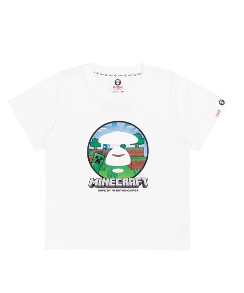 AAPE X MINECRAFT TEE KIDS