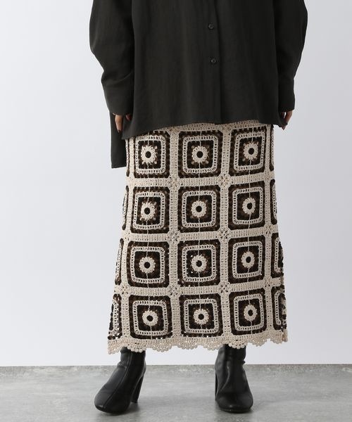 セール】グラニースクエアタイトスカート 265291（スカート）｜LOWRYS