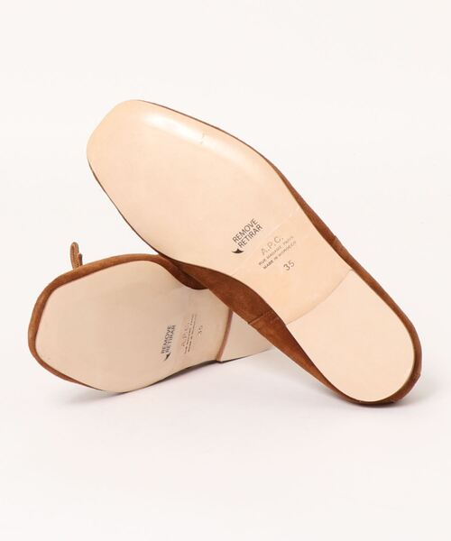 A.P.C.(アーペーセー)の「BALLERINES LEAH 22P(バレエシューズ・レディース・ブラウン・38/39/36/37/35)」の3枚目の写真