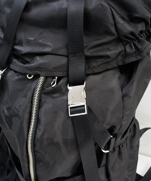 CIAOPANIC（チャオパニック）の「【Ciaopanic】ZIP FLAP BACKPACK（バックパック/リュック・メンズ・ブラック/ブラック系その他/グレー系その他・FREE）」の14枚目の写真