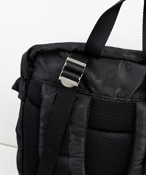 CIAOPANIC（チャオパニック）の「【Ciaopanic】ZIP FLAP BACKPACK（バックパック/リュック・メンズ・ブラック/ブラック系その他/グレー系その他・FREE）」の6枚目の写真