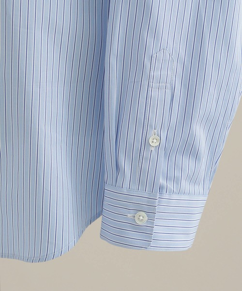 THOMAS MASON(トーマス メイソン)の「LB.03/THOMAS MASON レギュラーカラーシャツ(シャツ/ブラウス・メンズ・ホワイト/その他1・L/M)」の4枚目の写真