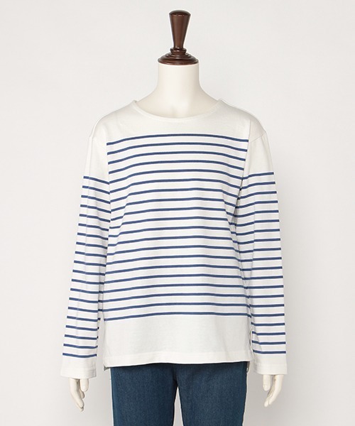 Lycee mine（リセマイン）の「【リンク】パネルボーダーT（Tシャツ/カットソー・キッズ・レッド/ブルー/エメラルド・S/M）」の17枚目の写真