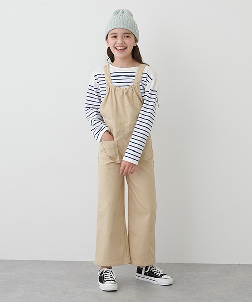 Lycee mine（リセマイン）の「【リンク】パネルボーダーT（Tシャツ/カットソー・キッズ・レッド/ブルー/エメラルド・S/M）」の16枚目の写真