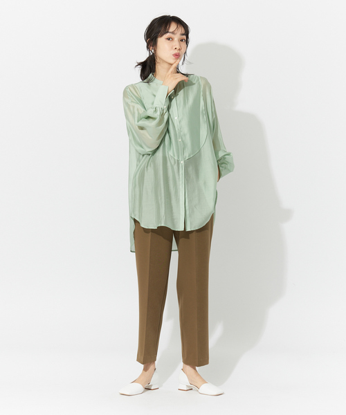 PICHE ABAHOUSE(ピシェ アバハウス)の「スクエアトゥサイドセパレートパンプス(パンプス・レディース・ブラック/ベージュ・37/38/39/35/36)」の3枚目の写真