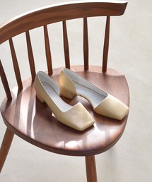 PICHE ABAHOUSE | スクエアトゥサイドセパレートパンプス(パンプス)