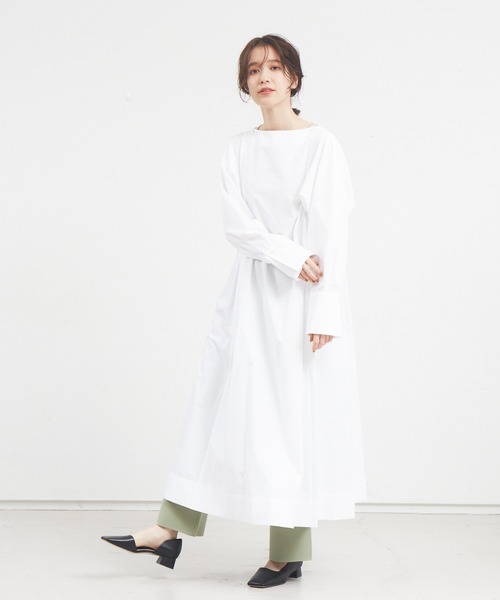 PICHE ABAHOUSE(ピシェ アバハウス)の「スクエアトゥサイドセパレートパンプス(パンプス・レディース・ブラック/ベージュ・37/38/39/35/36)」の5枚目の写真