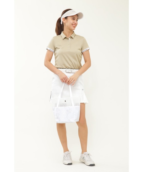 New Balance Golf（ニューバランスゴルフ）の「【New Balance Golf】ストレッチツイル プリーツ スカート (WOMENS SPORT)（スカート・レディース・ホワイト/ブラック/イエロー/ベージュ系その他・MEDIUM/LARGE/SMALL）」の5枚目の写真
