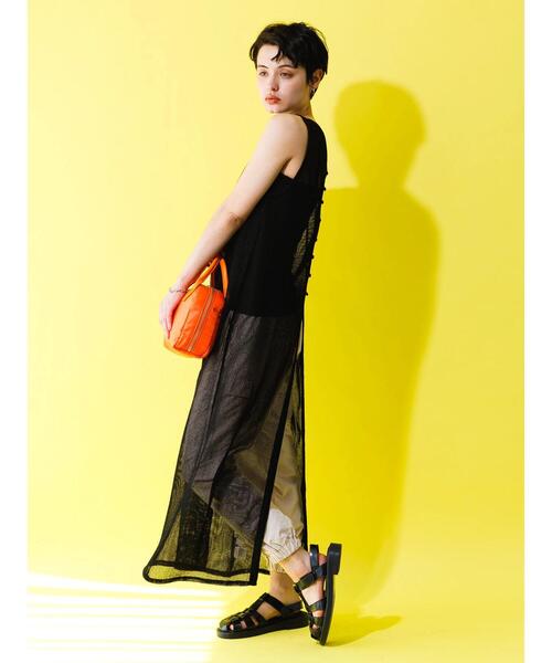 koe（コエ）の「ナイロンカーゴパンツ＊（カーゴパンツ・レディース・ブラック/ベージュ/グリーン・M/L）」の17枚目の写真