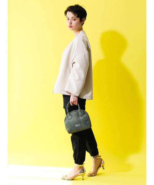 koe（コエ）の「ナイロンカーゴパンツ＊（カーゴパンツ・レディース・ブラック/ベージュ/グリーン・M/L）」の14枚目の写真