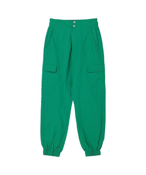 koe（コエ）の「ナイロンカーゴパンツ＊（カーゴパンツ・レディース・ブラック/ベージュ/グリーン・M/L）」の10枚目の写真