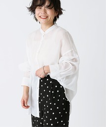 B.C STOCK | シアースタンドシャツ◆(シャツ/ブラウス)