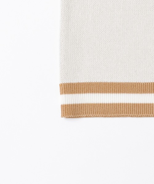 PairPair（ペアペア）の「クマ柄ニットベスト(ユニセックス)（ベスト・レディース・ブラック/アイボリー・フリー）」の7枚目の写真