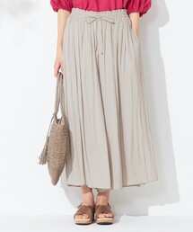 【ウエストゴム】リラックス スカーチョ