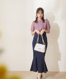 PROPORTION BODY DRESSING | ストライプレースＢＬⅡ / 1212110902(シャツ/ブラウス)