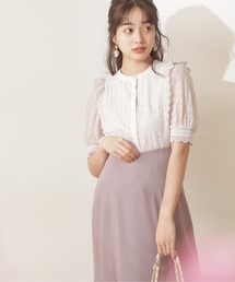 PROPORTION BODY DRESSING | ストライプレースBLⅡ / 1212110902(シャツ/ブラウス)