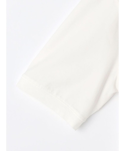Perfect Suit FActory（パーフェクトスーツファクトリー）の「インナーメッシュ付き　ジャケットインTシャツ　オフホワイト/ブラック/グレー（Tシャツ/カットソー・メンズ・ブラック/オフホワイト/ライトグレー・M/L/LL）」の14枚目の写真