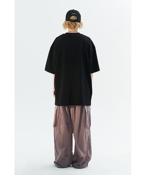 MODITEC（モディテック）の「【MODITEC/モディテック】Side Big Poket Trouser/サイド ビッグ ポケット トラウザー シンプル（その他パンツ・メンズ・グレー/レッド・S/M）」の4枚目の写真