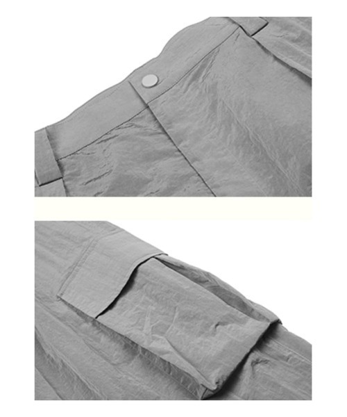 MODITEC（モディテック）の「【MODITEC/モディテック】Side Big Poket Trouser/サイド ビッグ ポケット トラウザー シンプル（その他パンツ・メンズ・グレー/レッド・S/M）」の8枚目の写真