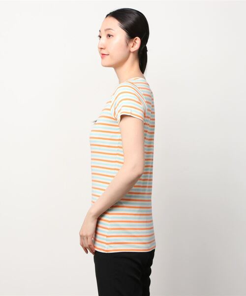 PACT(パクト)の「PACT WOMEN'S SCOOP NECK TEE レディース オーガニックコットン(Tシャツ/カットソー・レディース・カラフル・XS/S)」の2枚目の写真