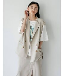 MURUA | ドビークロスルーズベスト【セットアップ着用可能】(ベスト)