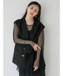 MURUA | ドビークロスルーズベスト【セットアップ着用可能】(ベスト)