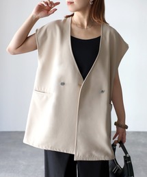 【セットアップ可】ダブルボタンジレ