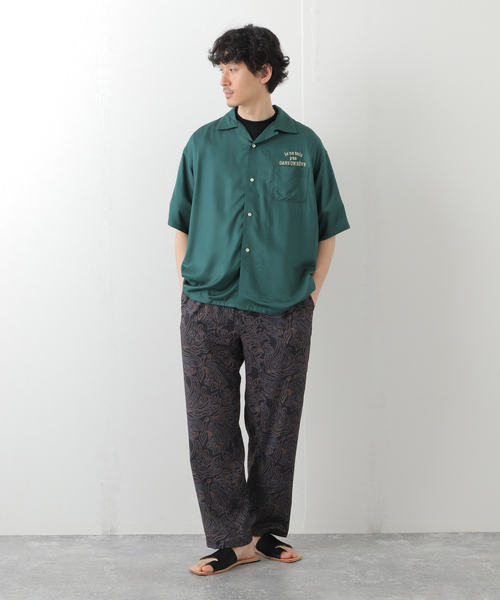 B.C STOCK(ベーセーストック)の「hyo-hyo SOUVENIR シャツ(シャツ/ブラウス・メンズ・カーキ/グリーン/アイボリー・MEDIUM/LARGE/X-LARGE)」の16枚目の写真