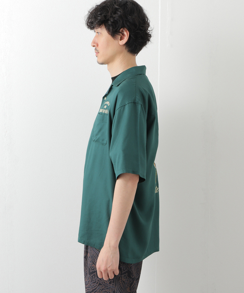 B.C STOCK(ベーセーストック)の「hyo-hyo SOUVENIR シャツ(シャツ/ブラウス・メンズ・カーキ/グリーン/アイボリー・MEDIUM/LARGE/X-LARGE)」の19枚目の写真
