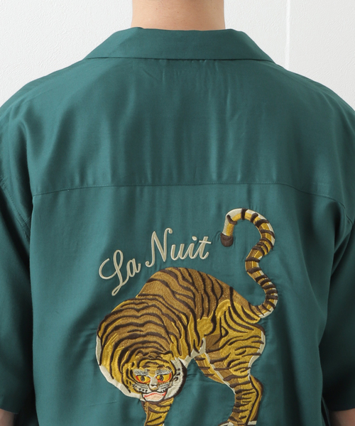 B.C STOCK(ベーセーストック)の「hyo-hyo SOUVENIR シャツ(シャツ/ブラウス・メンズ・カーキ/グリーン/アイボリー・MEDIUM/LARGE/X-LARGE)」の22枚目の写真