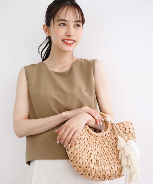 fifth(フィフス)の「【スタッフレコメンド】バックシャンノースリブラウス(シャツ/ブラウス・レディース・ブラック/ベージュ・M)」の19枚目の写真