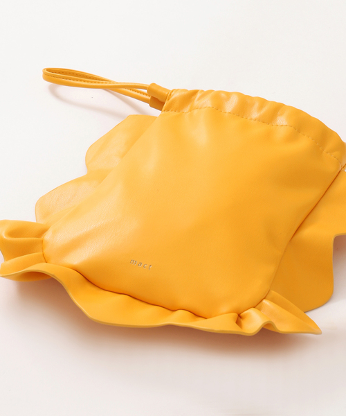 JOURNAL STANDARD（ジャーナルスタンダード）の「【mact×JOURNAL STANDARD】フリルバッグ（ハンドバッグ・レディース・オレンジ/グリーン・FREE）」の22枚目の写真